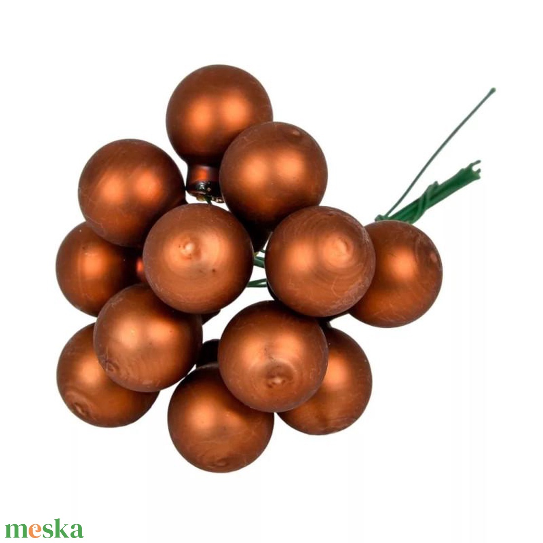 Üveggömb pick 2 cm - eszpresszó - matt 12 db - kellékek & szerszámok - dekorációs kellékek - üveggömb pick - Meska.hu Üveggömb pick 2 cm - eszpresszó - matt 12 db - kellékek & szerszámok - dekorációs kellékek - üveggömb pick - Meska.hu