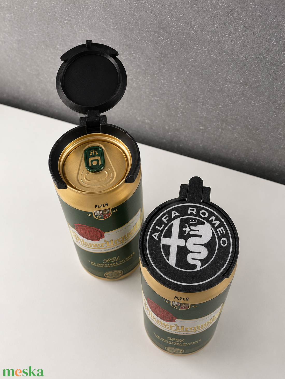 Alfa Romeo logós sörösdoboz fedél � olasz autók szerelmeseinek - otthon & életmód - konyhafelszerelés, tálalás - italos kellékek - Meska.hu
