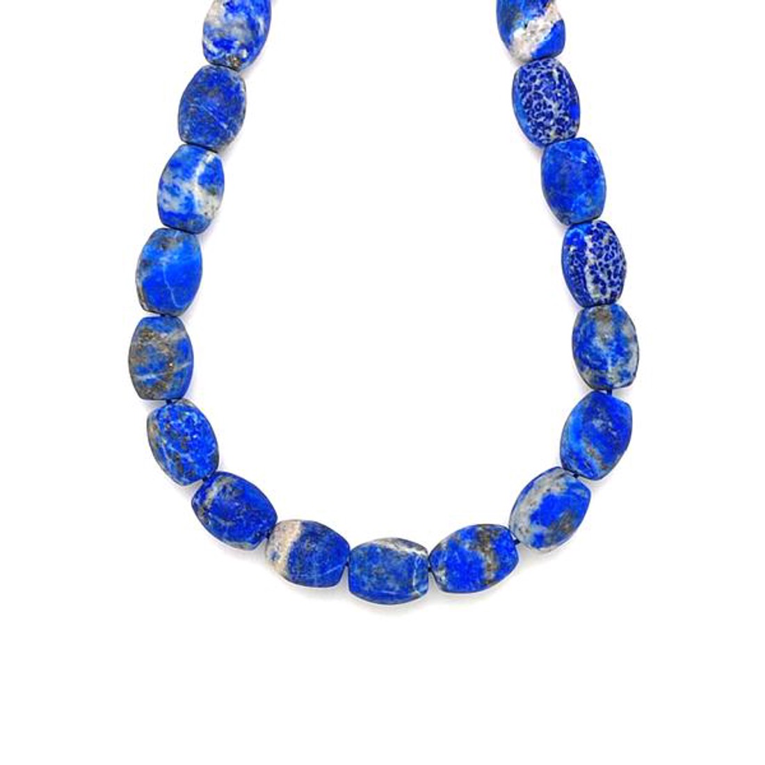 Lapis lazuli matt hordó 9x12mm - kellékek & szerszámok - ásvány alapanyag - ásványfüzér - Meska.hu