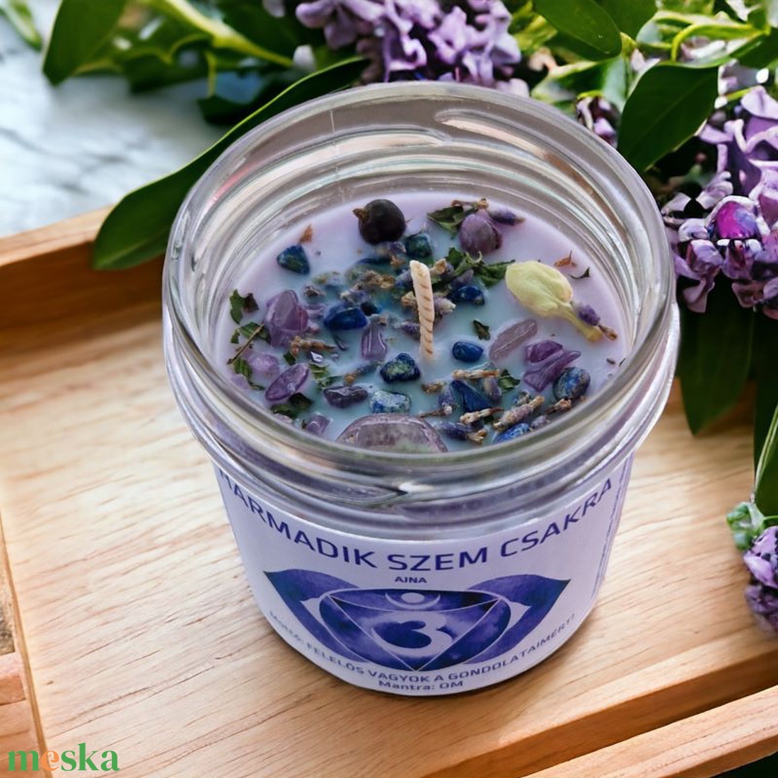 Harmadik szem csakra gyertya - otthon & életmód - gyertya, illat, aroma - gyertya - Meska.hu Harmadik szem csakra gyertya - otthon & életmód - gyertya, illat, aroma - gyertya - Meska.hu