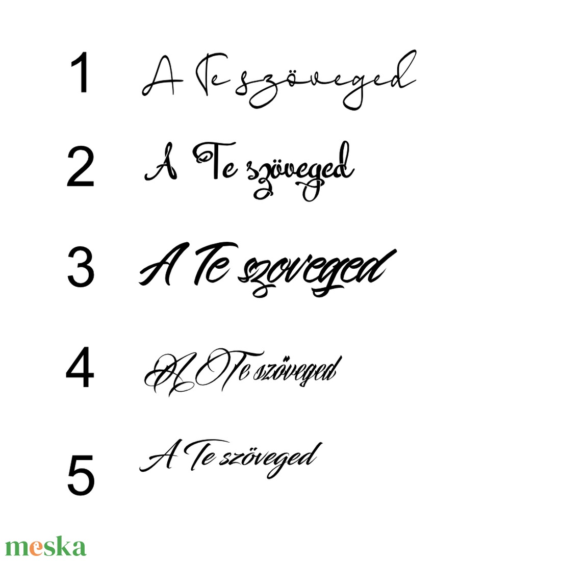 Egyedi saját szöveg (1 csomag), Ideiglenes Tetoválás, Saját szöveg - művészet - grafika & illusztráció - művészi nyomat - Meska.hu