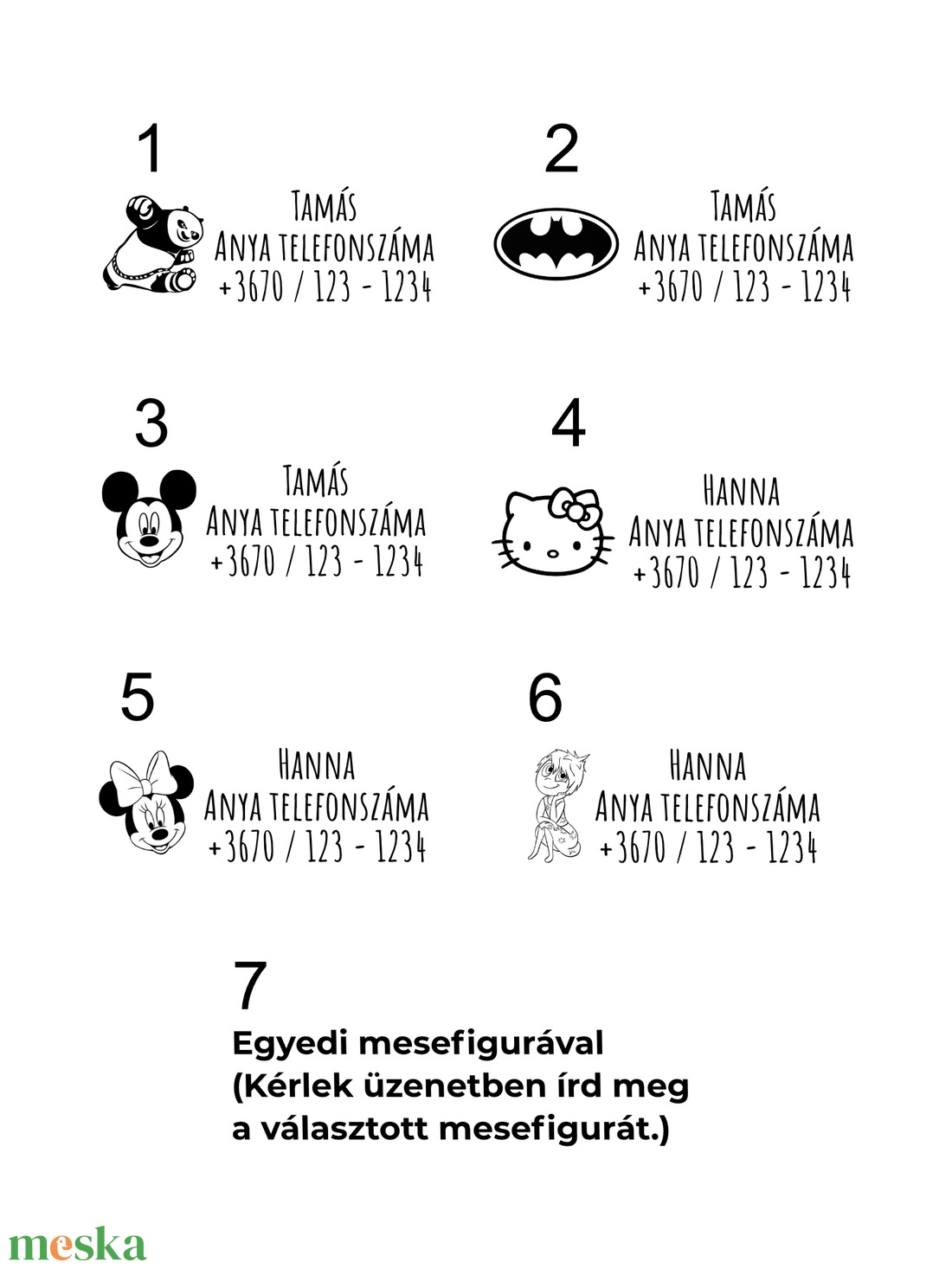 Ideiglenes tetoválás, szülő telefonszámával (3 db / csomag) - művészet - grafika & illusztráció - művészi nyomat - Meska.hu Ideiglenes tetoválás, szülő telefonszámával (3 db / csomag) - művészet - grafika & illusztráció - művészi nyomat - Meska.hu
