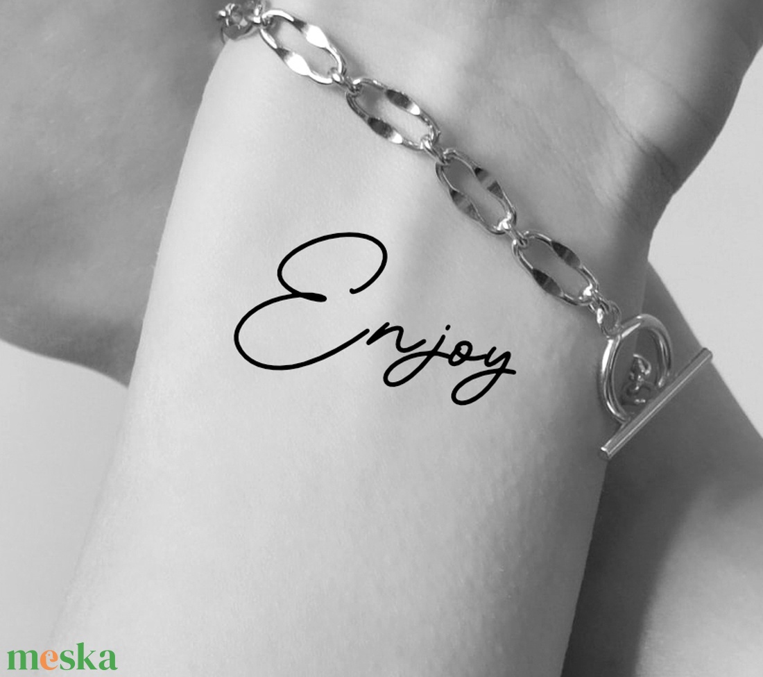 Enjoy ideiglenes tetoválás (3 db/csomag) - művészet - grafika & illusztráció - művészi nyomat - Meska.hu Enjoy ideiglenes tetoválás (3 db/csomag) - művészet - grafika & illusztráció - művészi nyomat - Meska.hu