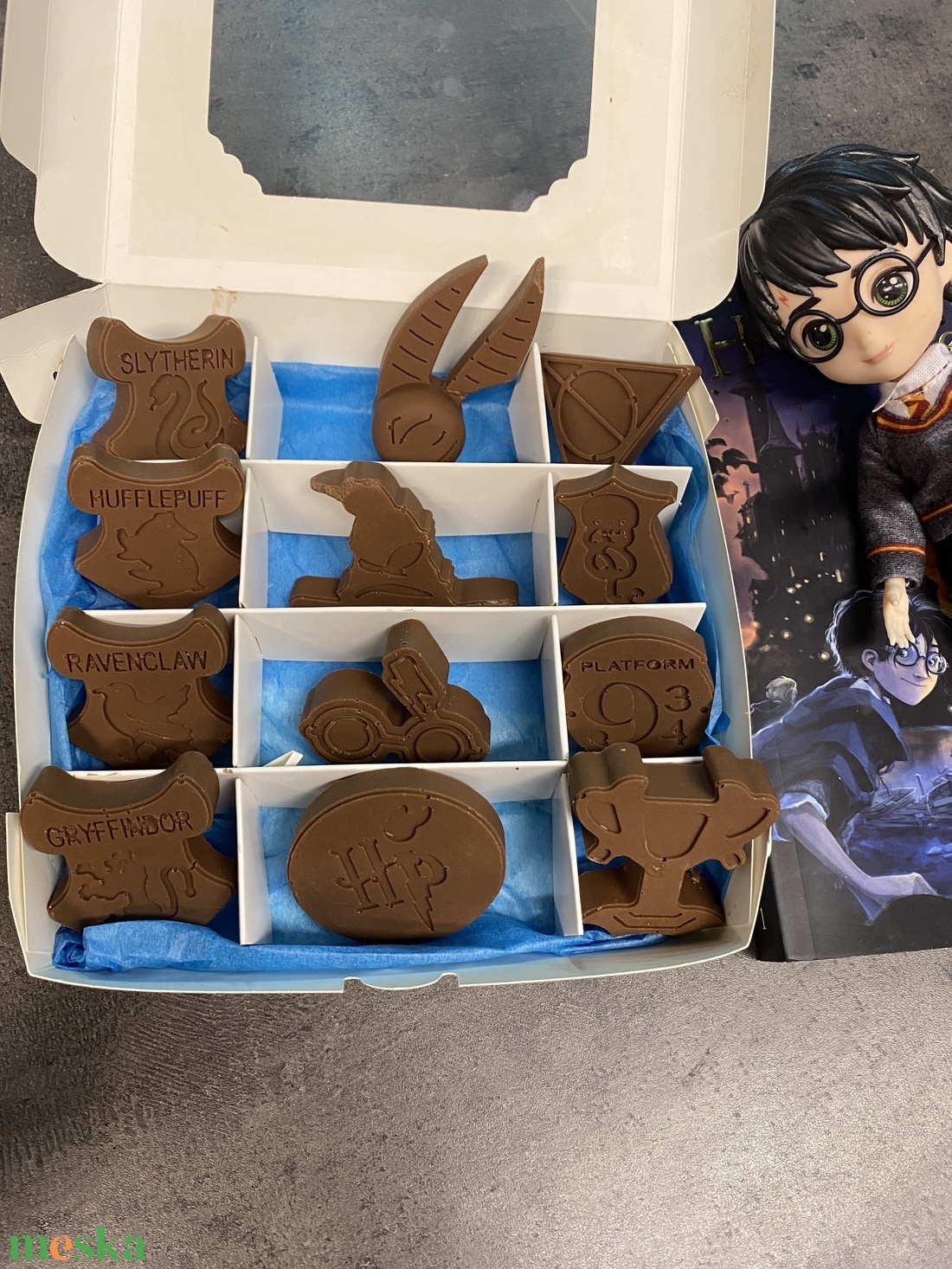 Harry Potter csoki tallrok - élelmiszer - édesség - Meska.hu Harry Potter csoki tallrok - élelmiszer - édesség - Meska.hu