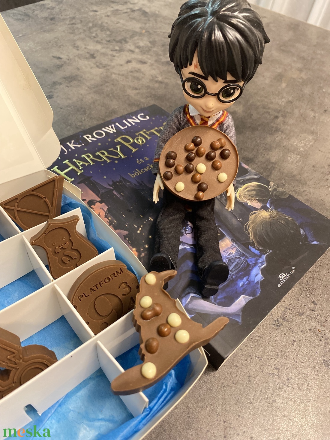 Harry Potter csoki tallrok - élelmiszer - édesség - Meska.hu Harry Potter csoki tallrok - élelmiszer - édesség - Meska.hu
