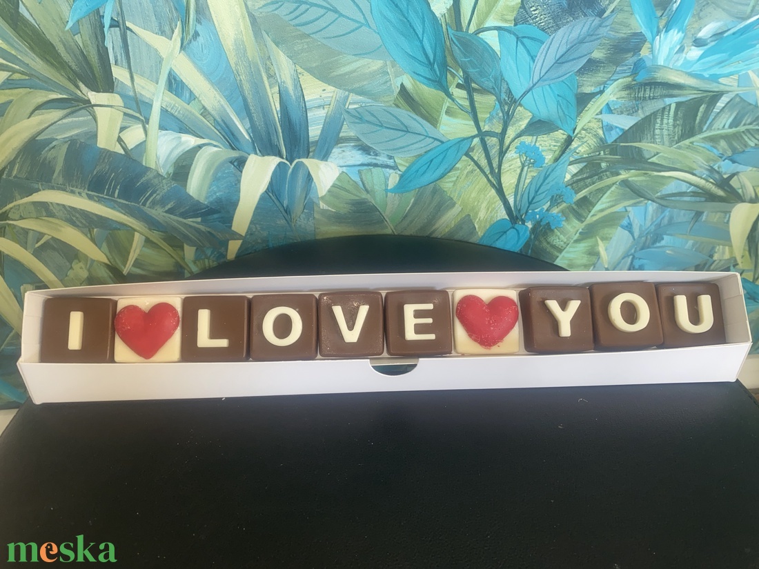 I Love You csokoládéból - élelmiszer - édesség - Meska.hu I Love You csokoládéból - élelmiszer - édesség - Meska.hu