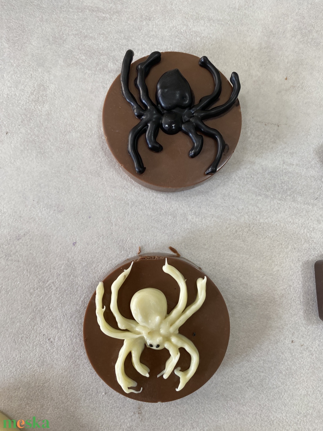 Halloween-i csoki tallér - élelmiszer - édesség - Meska.hu