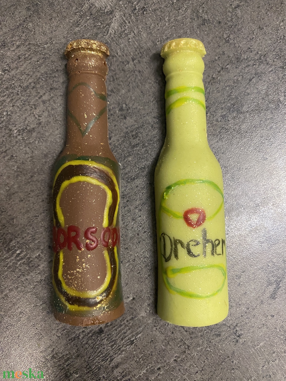 Sörös üveg csokoládéból - élelmiszer - édesség - kézműves csokoládé - Meska.hu