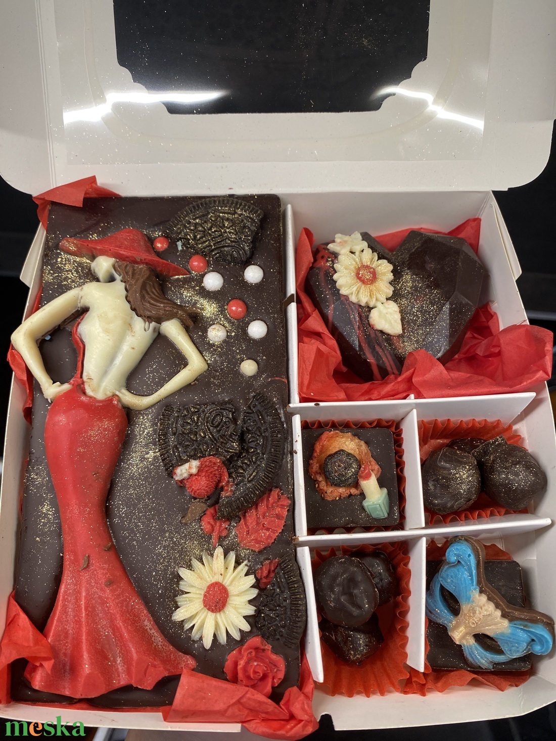 Dögös női szett - élelmiszer - édesség - kézműves csokoládé - Meska.hu