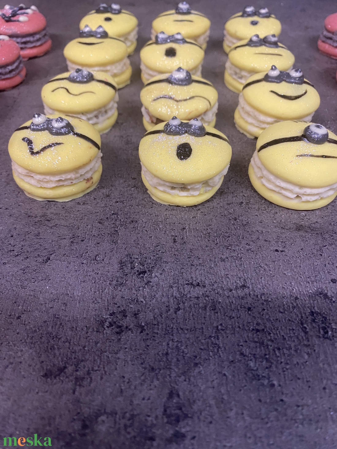 Csoki macaronok - élelmiszer - édesség - kézműves csokoládé - Meska.hu