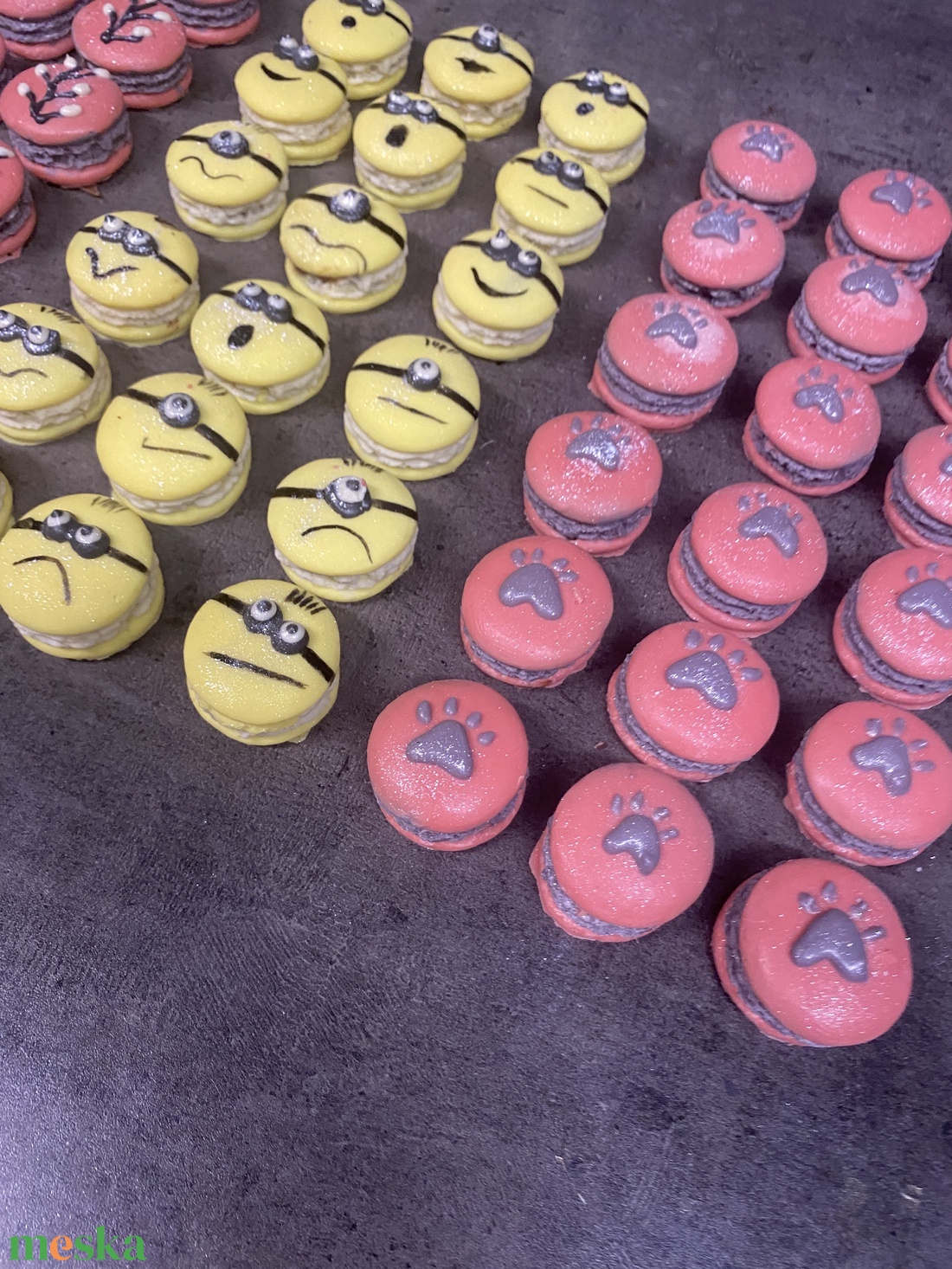 Csoki macaronok - élelmiszer - édesség - kézműves csokoládé - Meska.hu