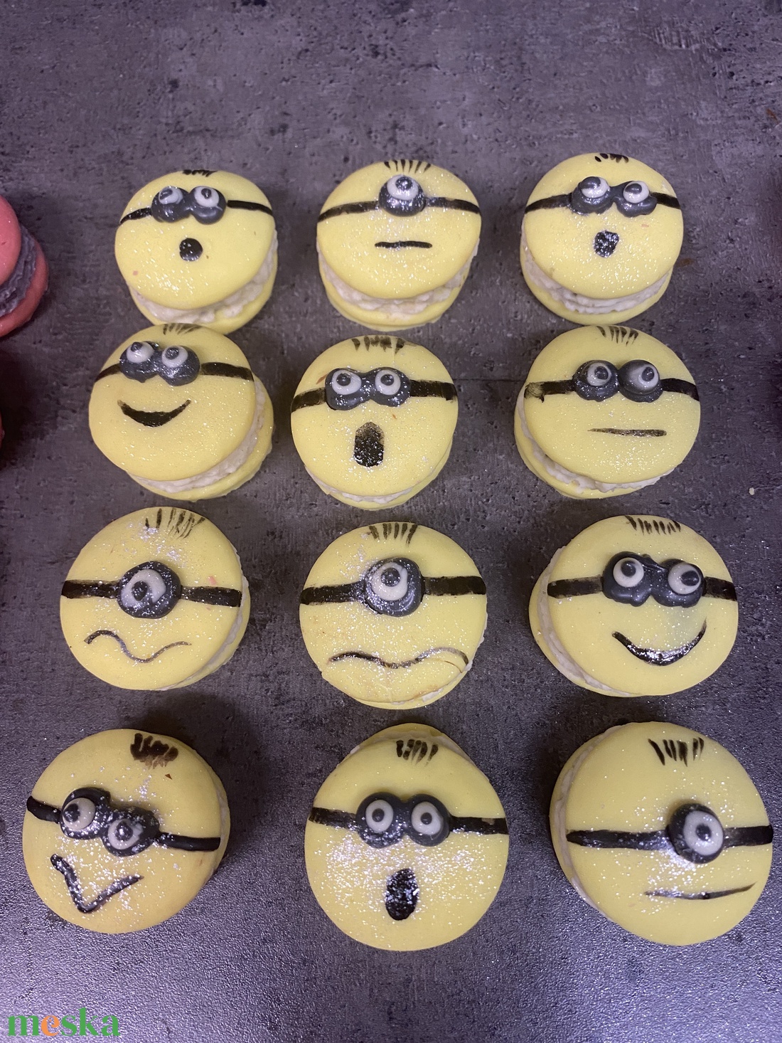 Csoki macaronok - élelmiszer - édesség - kézműves csokoládé - Meska.hu