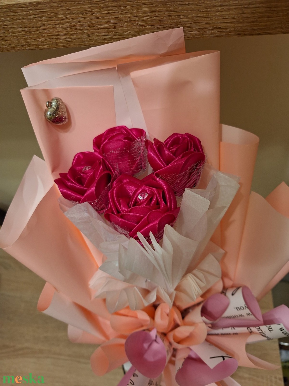Pink örök rózsa csokor - otthon & életmód - dekoráció - virágdísz és tartó - csokor & virágdísz - Meska.hu Pink örök rózsa csokor - otthon & életmód - dekoráció - virágdísz és tartó - csokor & virágdísz - Meska.hu