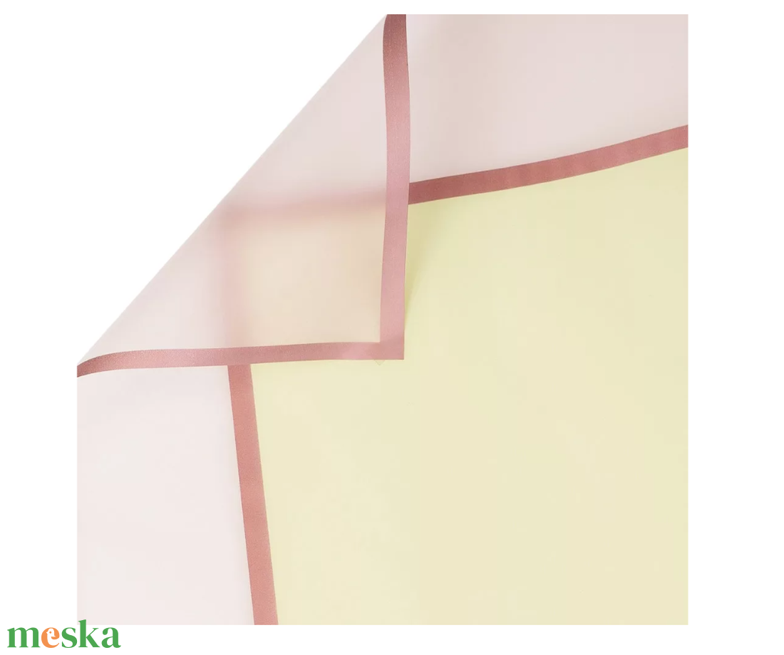 Áttetsző keretes matt fólia ív: 58 x 58 cm, 20db - Világoszöld - kellékek & szerszámok - csomagolóanyag - fólia - Meska.hu Áttetsző keretes matt fólia ív: 58 x 58 cm, 20db - Világoszöld - kellékek & szerszámok - csomagolóanyag - fólia - Meska.hu