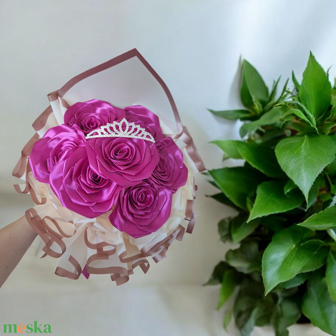 7 szálas örökrózsa csokor - pink színben - otthon & életmód - dekoráció - virágdísz és tartó - csokor & virágdísz - Meska.hu 7 szálas örökrózsa csokor - pink színben - otthon & életmód - dekoráció - virágdísz és tartó - csokor & virágdísz - Meska.hu