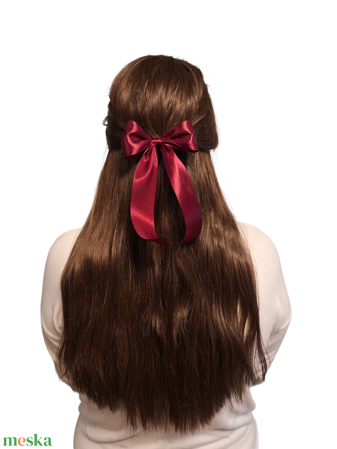 Elegáns masnis hajcsat - több színben - ruha & divat - hajdísz & hajcsat - hajcsat & hajtű - Meska.hu