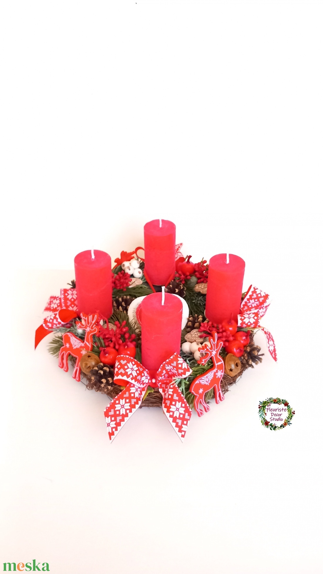 Skandináv Advent - Adventi Koszorú - karácsony - adventi díszek - adventi koszorú - Meska.hu Skandináv Advent - Adventi Koszorú - karácsony - adventi díszek - adventi koszorú - Meska.hu