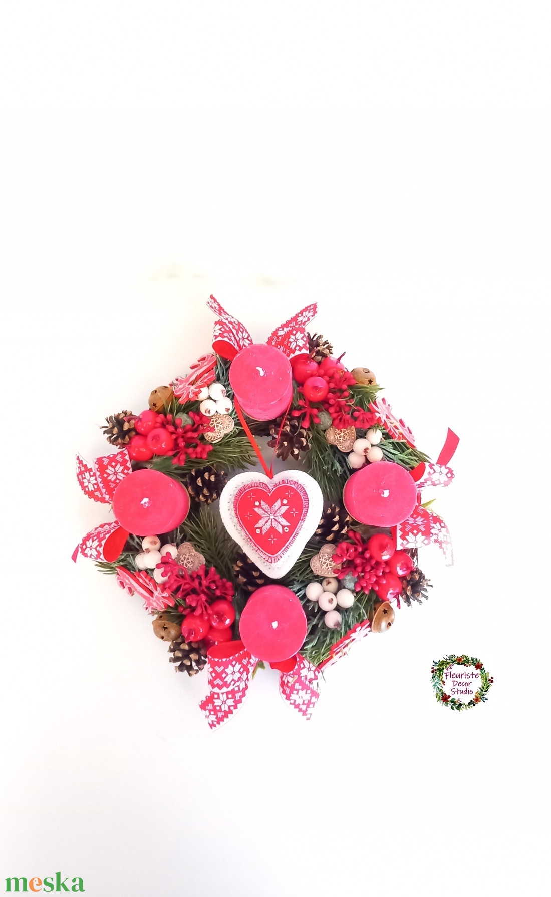 Skandináv Advent - Adventi Koszorú - karácsony - adventi díszek - adventi koszorú - Meska.hu Skandináv Advent - Adventi Koszorú - karácsony - adventi díszek - adventi koszorú - Meska.hu