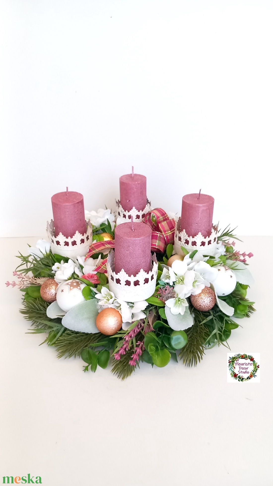 Vintage Advent - Adventi Koszorú - karácsony - adventi díszek - adventi koszorú - Meska.hu Vintage Advent - Adventi Koszorú - karácsony - adventi díszek - adventi koszorú - Meska.hu