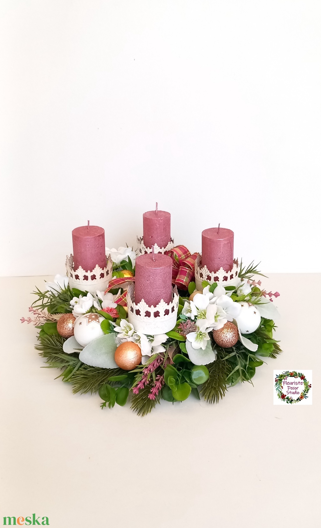 Vintage Advent - Adventi Koszorú - karácsony - adventi díszek - adventi koszorú - Meska.hu Vintage Advent - Adventi Koszorú - karácsony - adventi díszek - adventi koszorú - Meska.hu