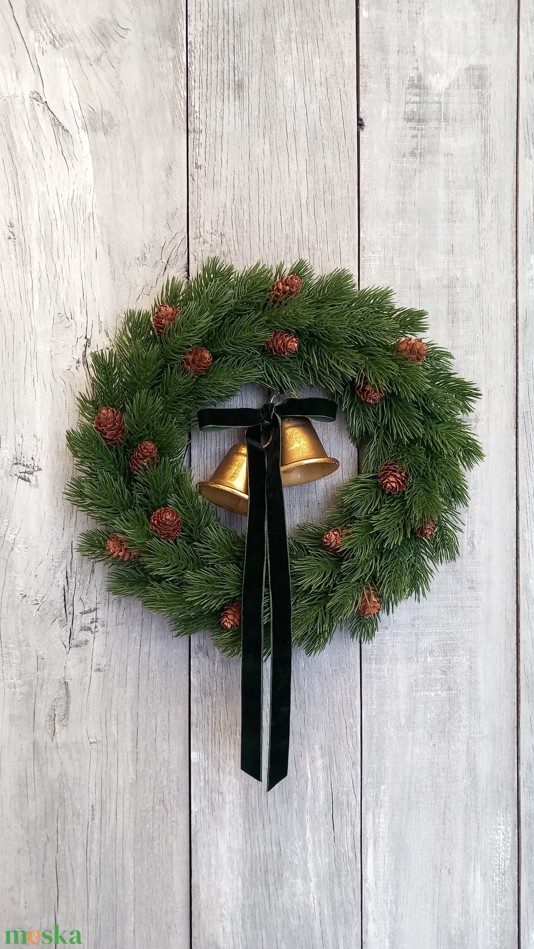 Csengőszó- Karácsonyi Kopogtató/Téli Kopogtató /Téli Ajtódísz/Karácsonyi Ajtódísz/Falidísz/ - karácsony - karácsonyi lakásdekoráció - karácsonyi ajtódíszek - Meska.hu