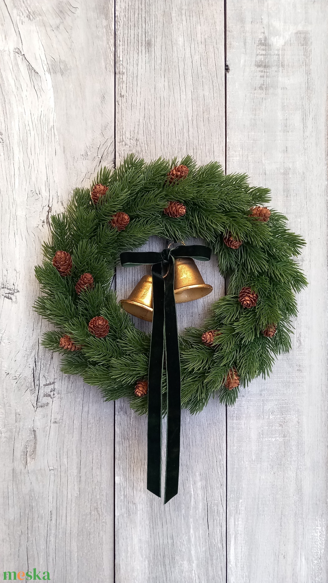 Csengőszó- Karácsonyi Kopogtató/Téli Kopogtató /Téli Ajtódísz/Karácsonyi Ajtódísz/Falidísz/ - karácsony - karácsonyi lakásdekoráció - karácsonyi ajtódíszek - Meska.hu