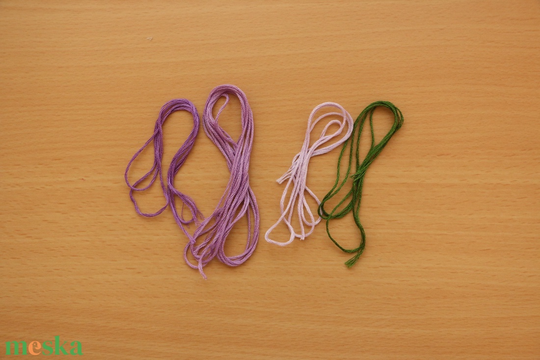 Hímzés Elvitelre: Levendulás Teafilter Kit - diy (csináld magad) - egységcsomag - Meska.hu