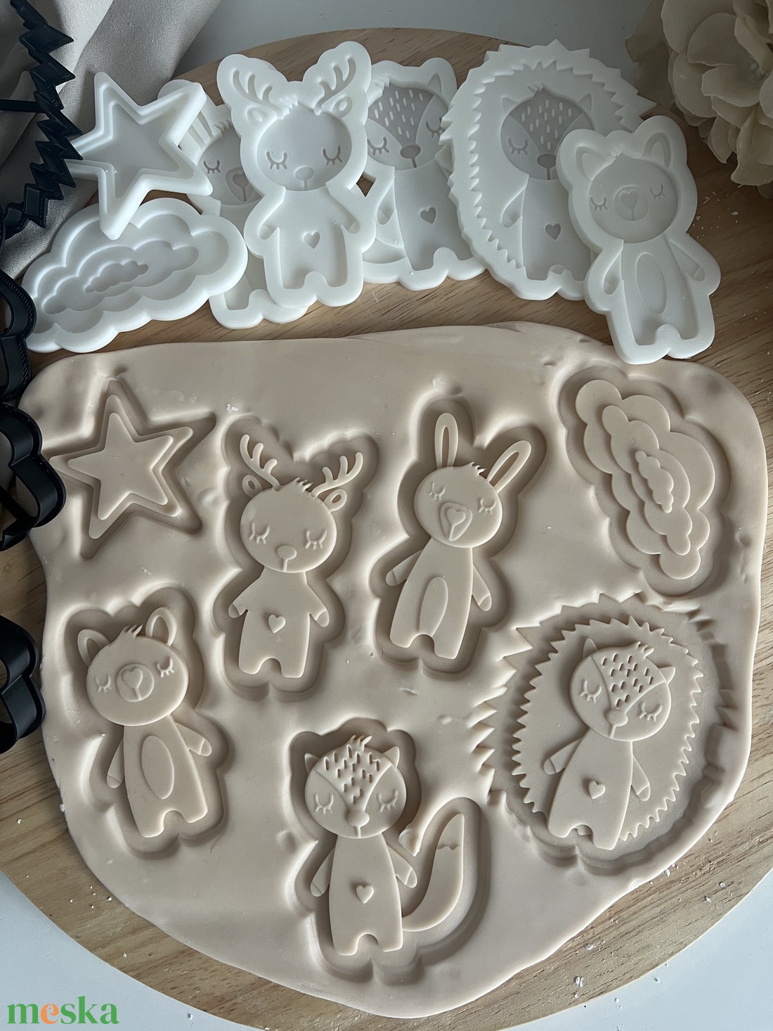 3D fondant forma és sütikiszúró - Erdei állatok 7 darabos szett - otthon & életmód - konyhafelszerelés, tálalás - sütés, főzés - sütikiszúró - Meska.hu 3D fondant forma és sütikiszúró - Erdei állatok 7 darabos szett - otthon & életmód - konyhafelszerelés, tálalás - sütés, főzés - sütikiszúró - Meska.hu