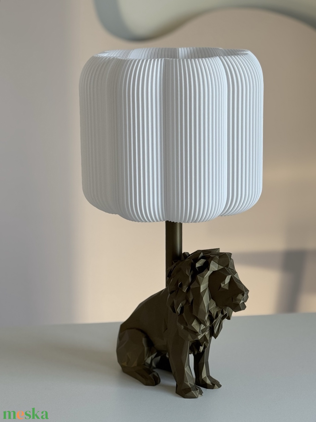 LION asztali lámpa - 3D nyomtatott - fenntartható - modern - otthon & életmód - lámpa - asztali lámpa - Meska.hu LION asztali lámpa - 3D nyomtatott - fenntartható - modern - otthon & életmód - lámpa - asztali lámpa - Meska.hu