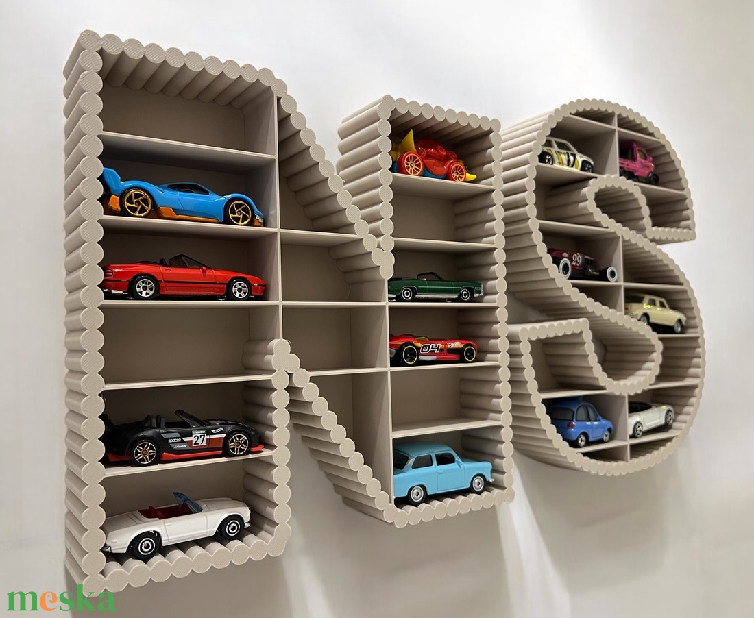 Matchbox fali tároló Hot Wheels polc Kisautó Játék tartó - 3D nyomtatott - fenntartható - modern - otthon & életmód - babaszoba, gyerekszoba - játéktároló - Meska.hu Matchbox fali tároló Hot Wheels polc Kisautó Játék tartó - 3D nyomtatott - fenntartható - modern - otthon & életmód - babaszoba, gyerekszoba - játéktároló - Meska.hu