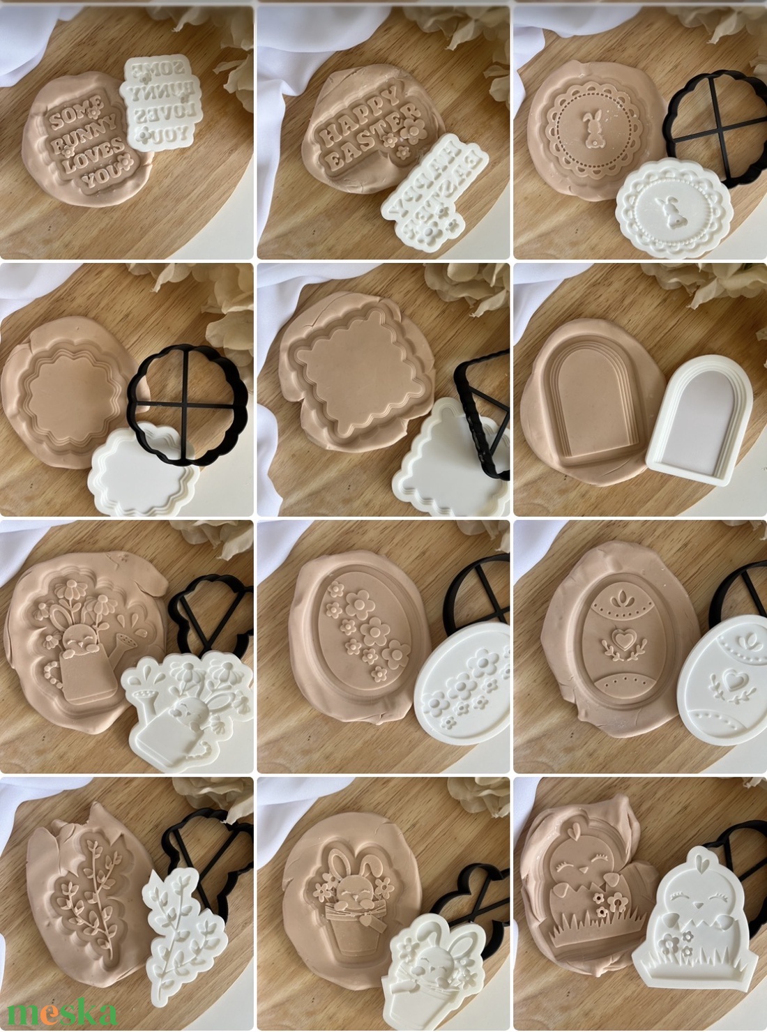Húsvéti sütikiszúró, kekszforma, fondant pecsét - ünnepi díszek, dekorációk - húsvéti díszek és dekorációk - húsvéti sütikiszúró - Meska.hu