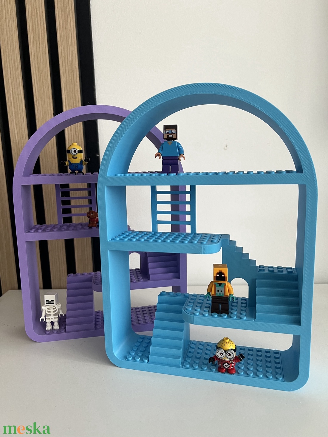 LEGO kompatibilis fali tároló - baba - mama - babaszobabútor - játéktároló - Meska.hu