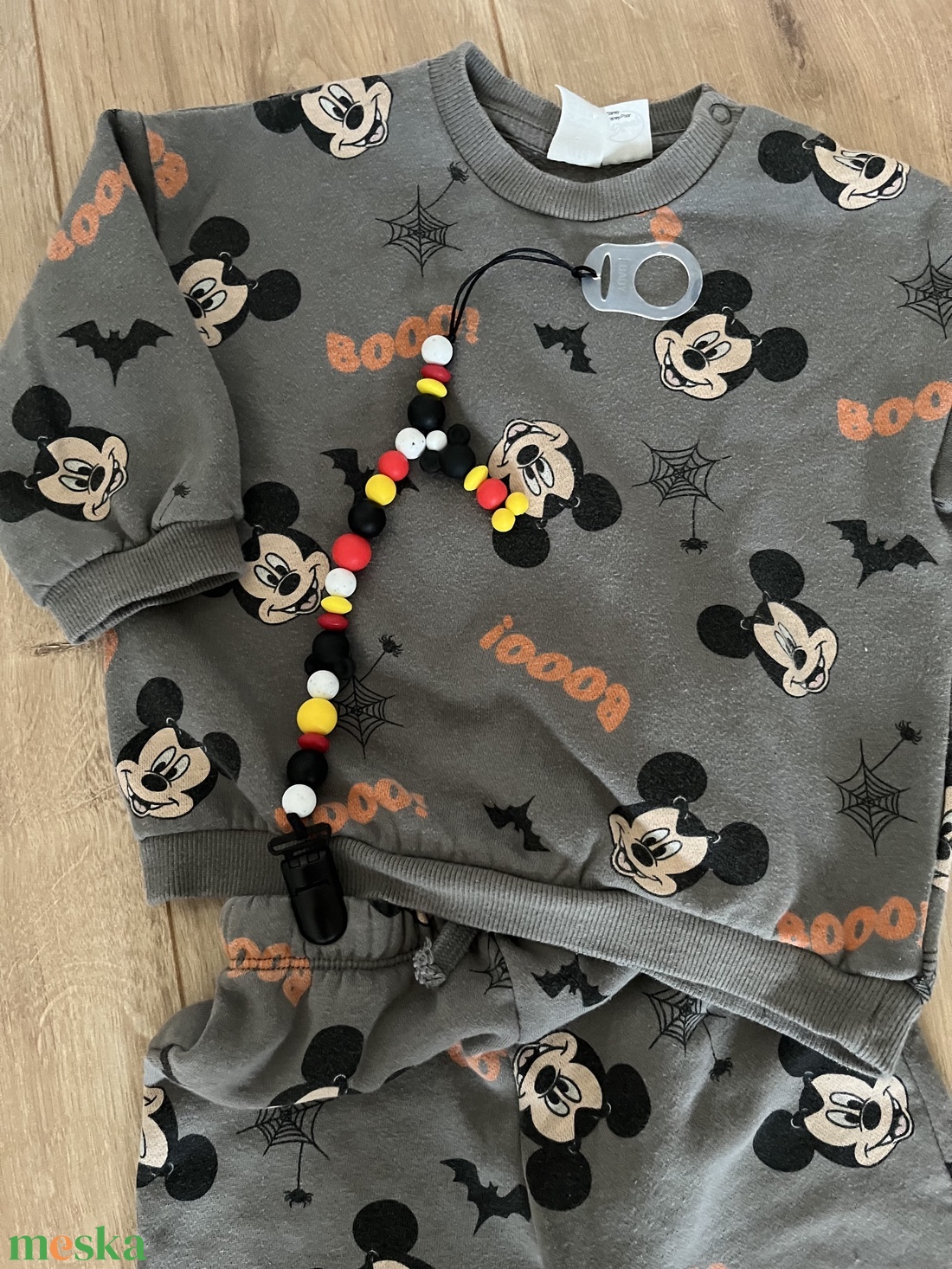 Mickey egeres cumilánc - játék & sport - 3 éves kor alattiaknak - cumilánc - Meska.hu