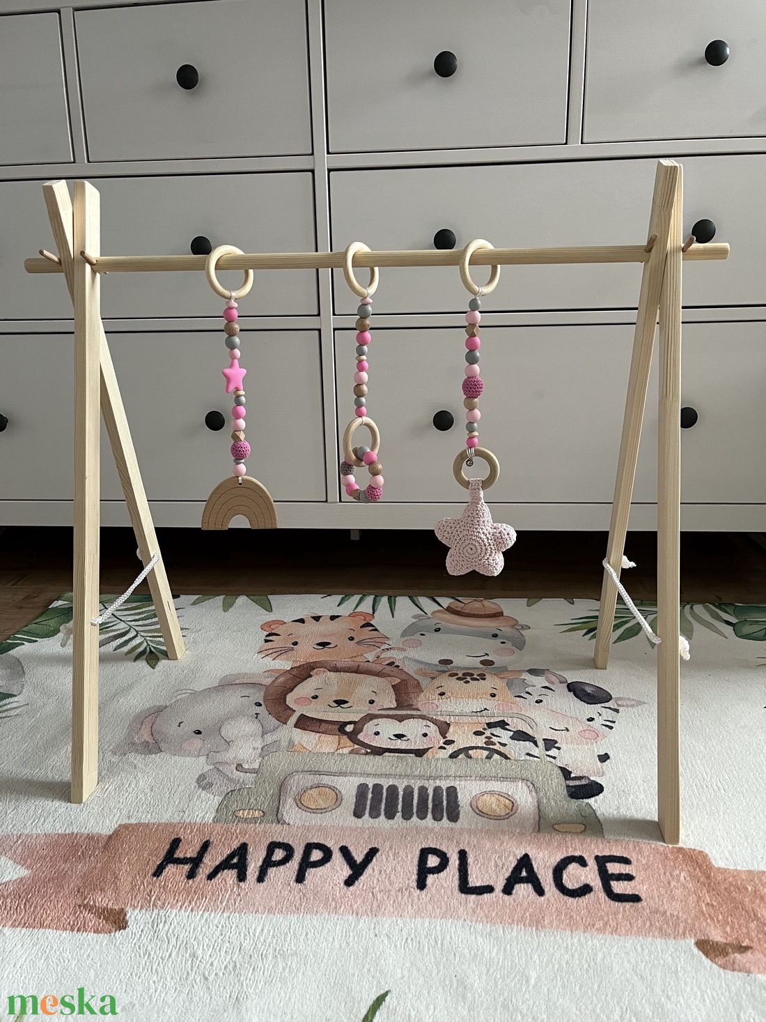 Baby gym, babatornáztató, játékhíd - játék & sport - mozgásfejlesztő játékok - Meska.hu