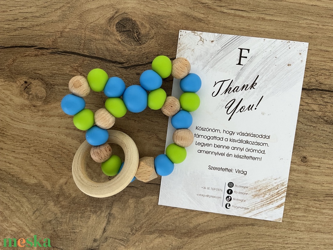 Maci rágcsa - baba - mama - baba játékok - rágóka - Meska.hu