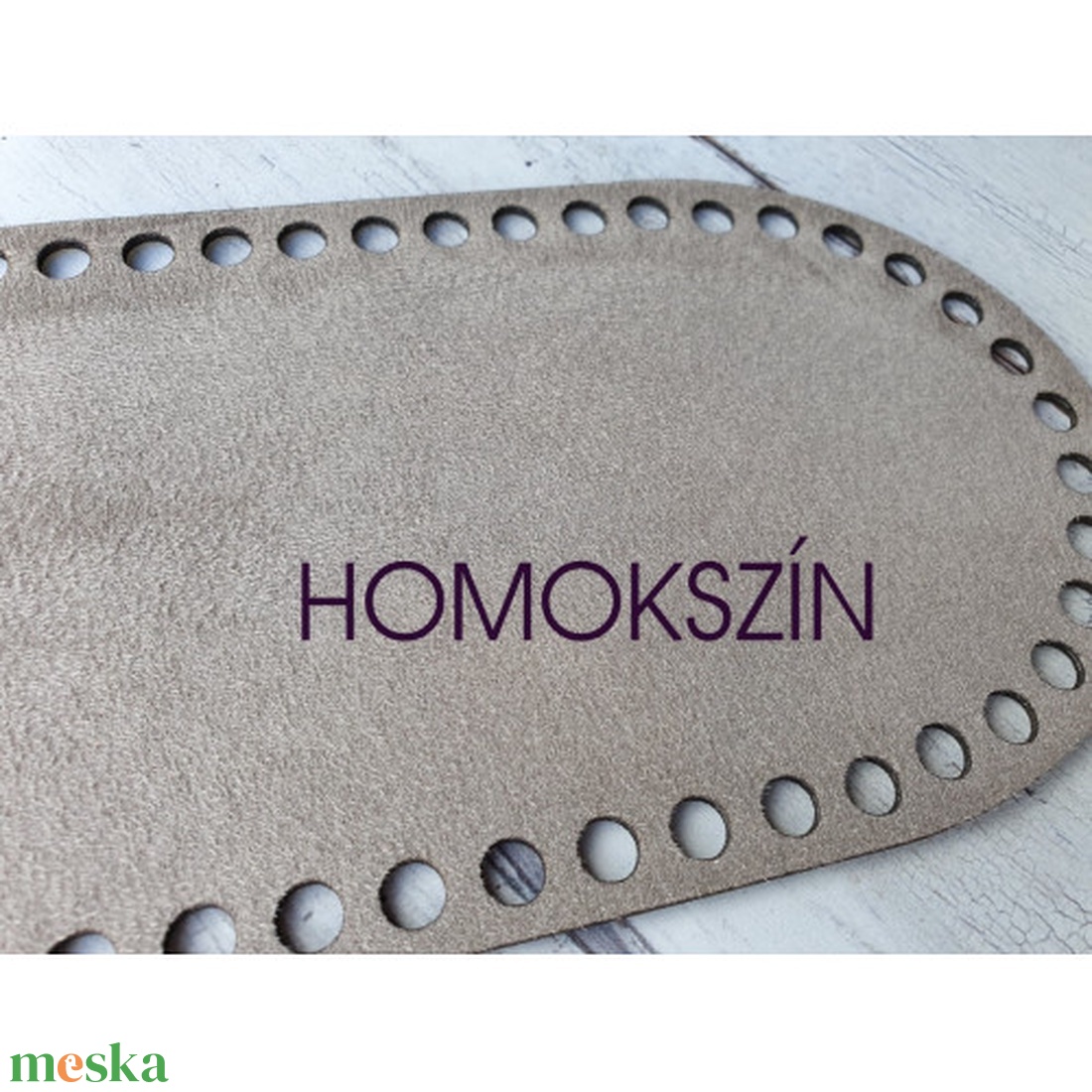 Horgolható táska alap - Velvet textilbőr - kellékek & szerszámok - szerszámok, eszközök - eszköz kötéshez, horgoláshoz - Meska.hu