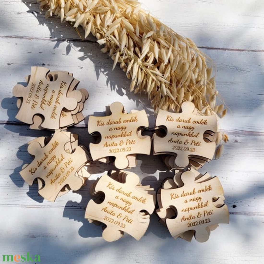 Esküvői köszönőajándék puzzledarab hűtőmágnes - esküvő - emlék & ajándék - köszönőajándék - Meska.hu Esküvői köszönőajándék puzzledarab hűtőmágnes - esküvő - emlék & ajándék - köszönőajándék - Meska.hu