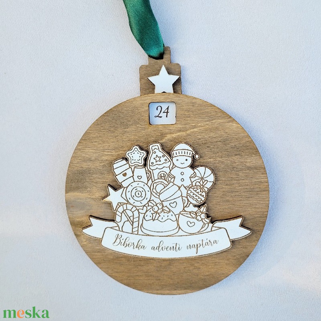 Adventi naptár, karácsonyi visszaszámláló - karácsony - adventi díszek - adventi naptár - Meska.hu