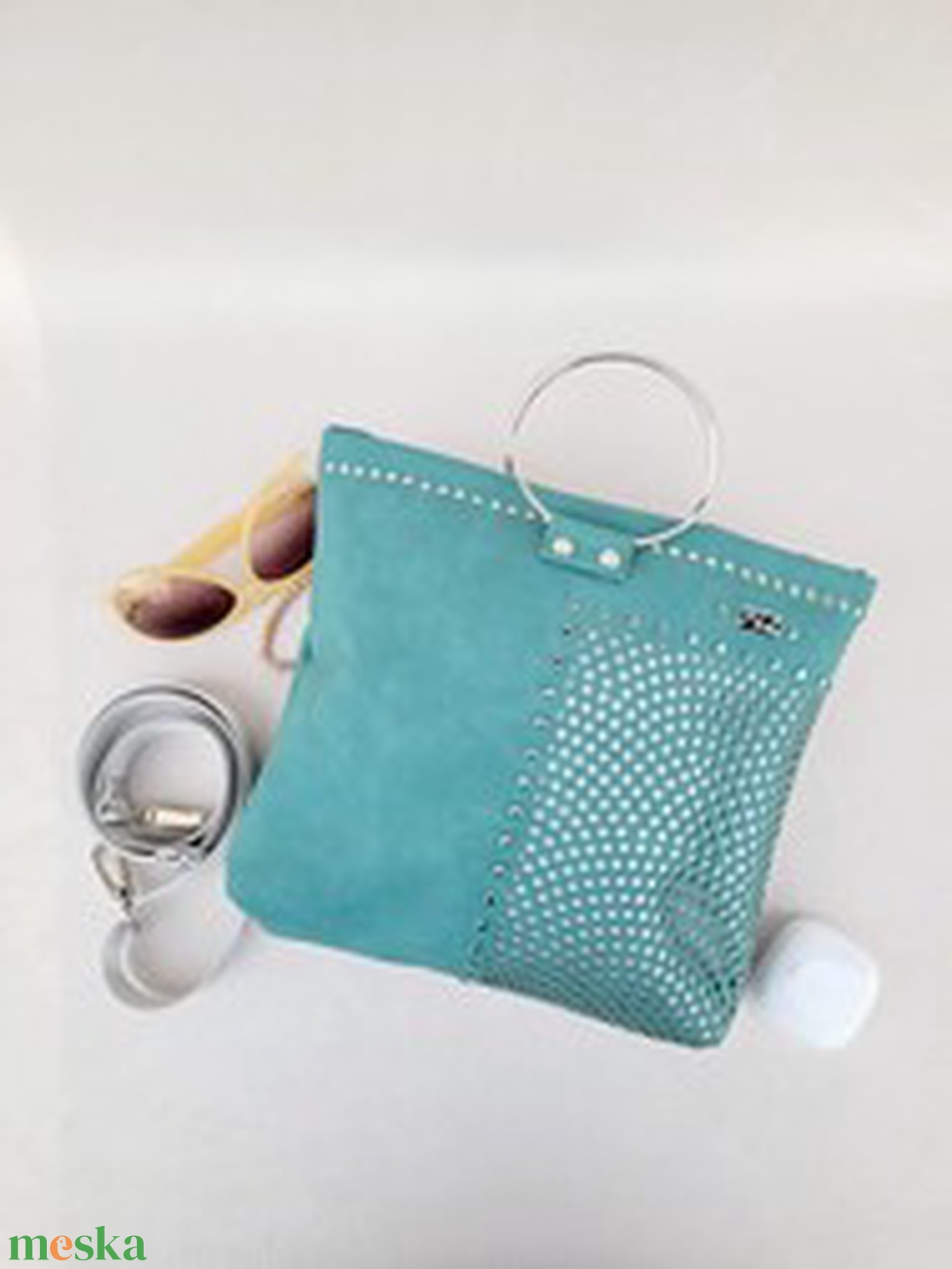 Floralbag Moxie Dot - mentazöld - esküvő - kiegészítők - táska - Meska.hu Floralbag Moxie Dot - mentazöld - esküvő - kiegészítők - táska - Meska.hu