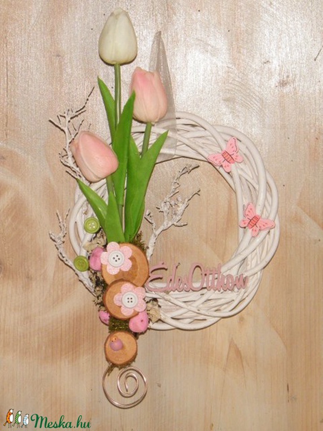 Tulipános kopogtató -  - Meska.hu