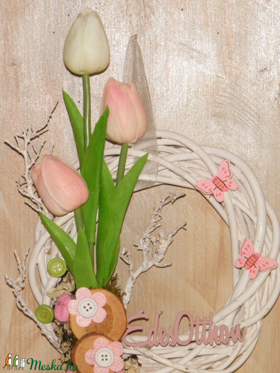 Tulipános kopogtató -  - Meska.hu