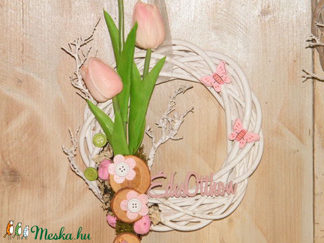 Tulipános kopogtató -  - Meska.hu