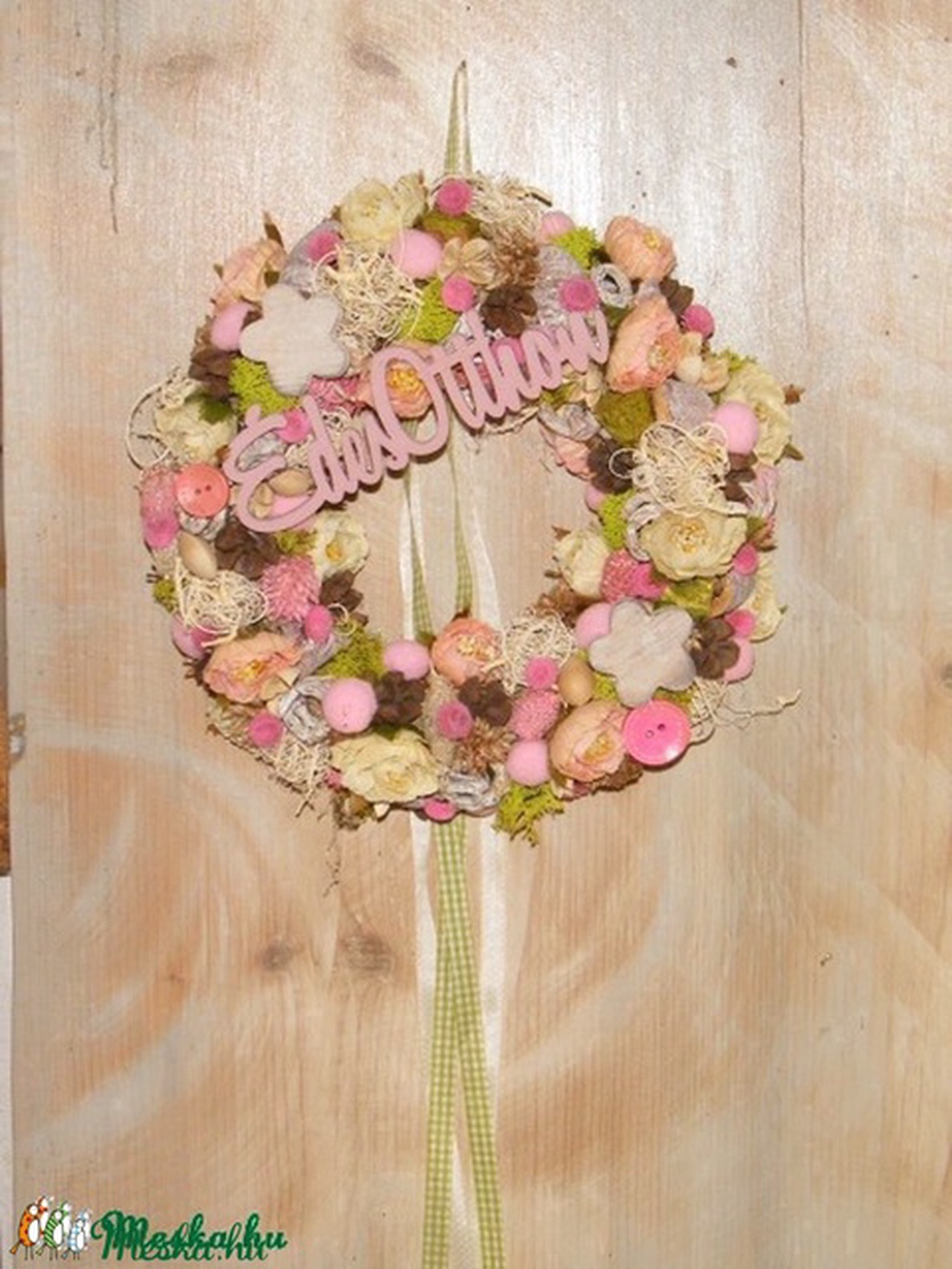 Édes otthon ajtódísz -  - Meska.hu