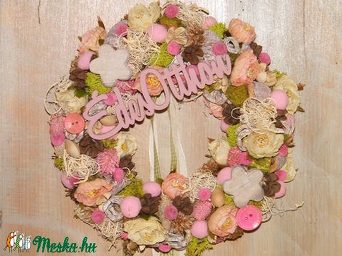 Édes otthon ajtódísz -  - Meska.hu