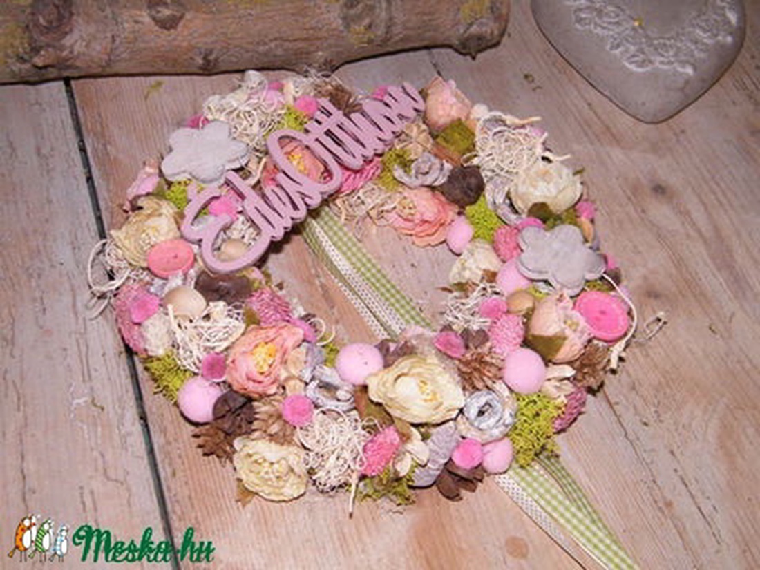 Édes otthon ajtódísz -  - Meska.hu