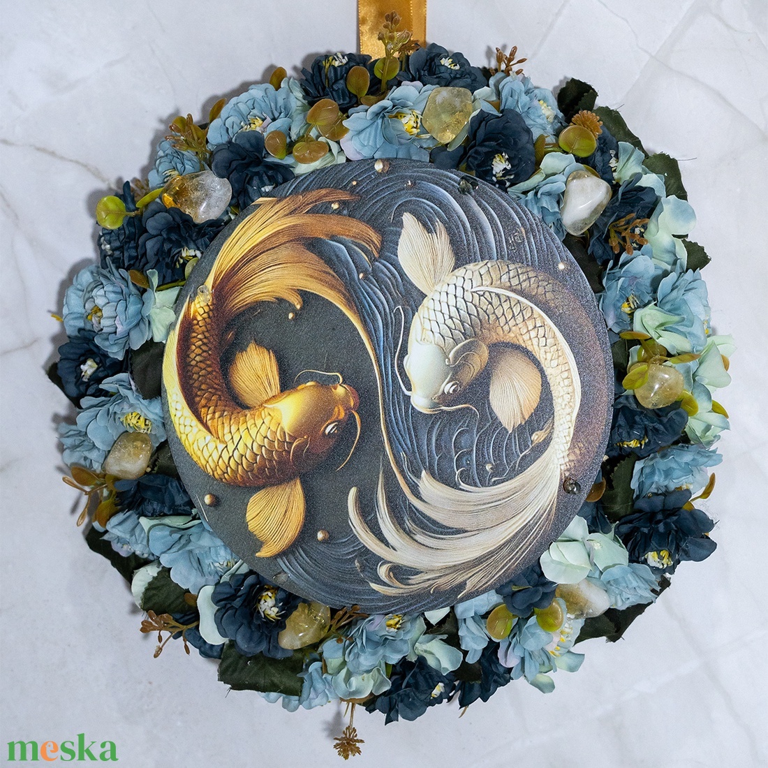 Bőség Kapuja � citrines ajtódísz - otthon & életmód - dekoráció - ajtó- és ablak dekoráció - ajtódísz & kopogtató - Meska.hu