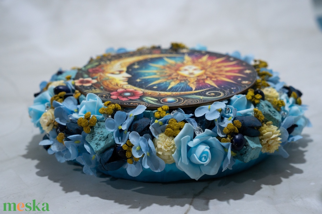 Nap�Hold Harmónia � párkapcsolatot erősítő ajtódísz - otthon & életmód - dekoráció - ajtó- és ablak dekoráció - ajtódísz & kopogtató - Meska.hu