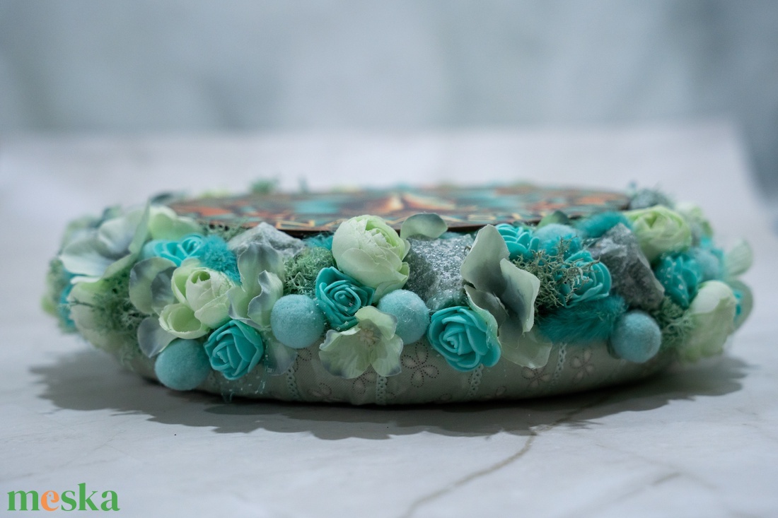 Namaste-Aventurin energiával díszített ajtó és falidísz - otthon & életmód - dekoráció - ajtó- és ablak dekoráció - ajtódísz & kopogtató - Meska.hu