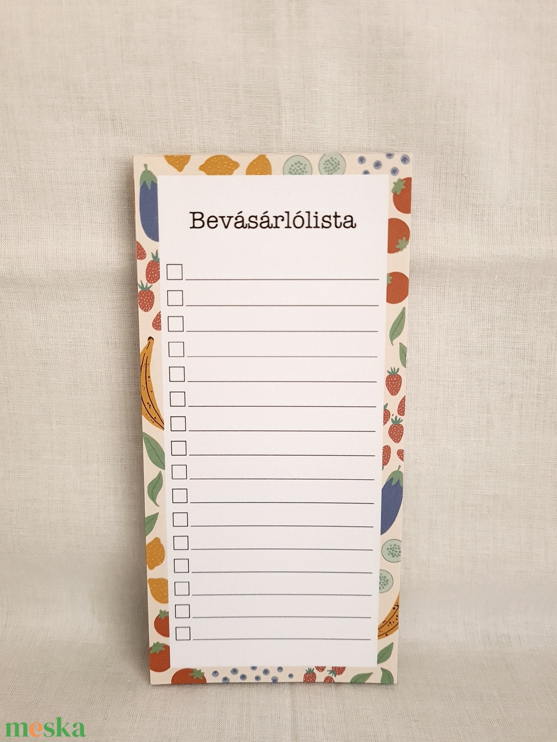 Bevásárlólista tervező jegyzettömb - kézzel készített - otthon & életmód - papír, írószer - jegyzetfüzet & napló - Meska.hu Bevásárlólista tervező jegyzettömb - kézzel készített - otthon & életmód - papír, írószer - jegyzetfüzet & napló - Meska.hu