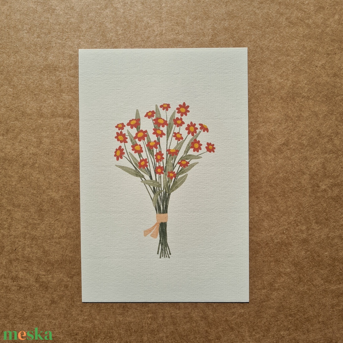 Virágcsokor mini print - otthon & életmód - dekoráció - kép & falikép - poszter - Meska.hu